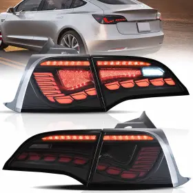 Vland Tcc-0388 Taillight Assembly Fit For Tesla Model 3/ Y 2017-2022 With Start