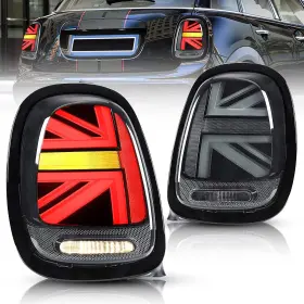 Vland Yab-mn-0328bs Led Tail Lights Compatible With Bmw Mini Cooper F55 F56 F57 2014-2021ʌ