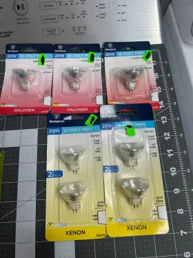 Mr11 Westinghouse 030721047503 7-pack Lot 20w 12v Narrow Flood Light Landscape Gu4 Bulb 04750