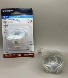 Mr16 Westinghouse 030721047565 50 - 12 V Halogen Flood Bulbs Lot Of Two 2 Nip