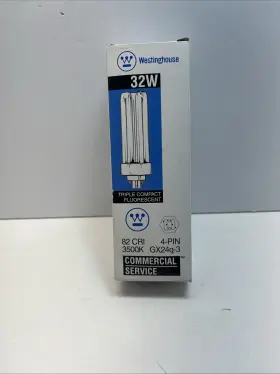 Westinghouse 030721371486 32 Watts 3500k 4p Gx24q