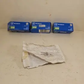 04436 Westinghouse New Lot Of 3 12 Volt Halogen Bulb 20t3 20 Watt G-4 Base
