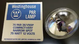 75par36vnsp12v Westinghouse 2-pack 75w 12v Par36 Vnsp Sealed Beam Screw Terminal Base