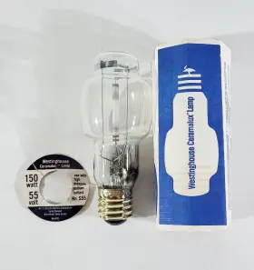 Bd-bt25 Westinghouse Ceramalux Lamp 150 Watt High Pressure Sodium Light Bulb