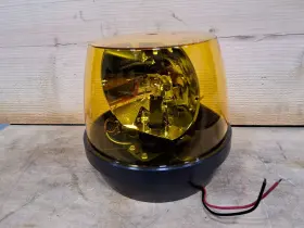Whelen 92614y Amber Rotating Beacon 12v B6r/rb6 Trucklite Strobe 150/50w