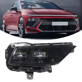 Yeqshng Xr-24hs-hlr Rh Led Type Headlights Assembly Compatible With 2024-2026 Hyundai Sonata 2.0l