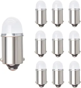 Yoper-ba9s Yoper Ba9s 53 57 1895 64111 Led Light Bulb For Car 12v White