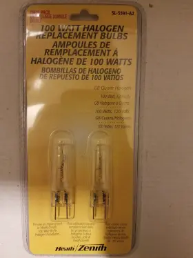 Sl-5591-a2 Zenith Heath Halogen Bulb 100 W A2 Specialty 1 000 Lm White Clear