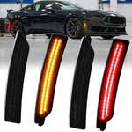 2024-2025 Ford Mustang S650 4PCS Front Rear Bumper Led Side Marker Lights. Fixed Price $46.99.