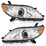 Pair Headlights Assembly For 2011-2020 Toyota Sienna Halogen Headlamps. Fixed Price $93.49.