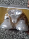 Lot Of 2 Hampton Bay GU10 Flood Light Bulbs (35W & 50W) Dead Stock. Fixed Price $15.95.