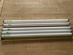Sylvania & Ge - F17 T8 Eco Fluorescent 17W Lamp Light Bulbs 24" Lot 5. Fixed Price $34.95.