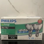 New 2 Philips Ecovantage Indoor Outdoor Dimmable Flood 53W 75W PAR30L Bulbs. Fixed Price $39.99.