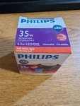 Philips 6.5MR16/F25/2700-2200 Dim 12V Led LAMP,MR16,6.5W,2700K,25DEG.,GU5.3. Fixed Price $16.99.