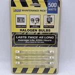 Feit Electric 500 Watt Halogen Bulbs Pack 130 Volt Sealed. Fixed Price $16.96.