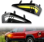 Zdeeraoto Led Front Fender Side Marker Lights Sequential Amber Turn Signal 2PC. Fixed Price $84.00.