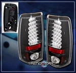 2003-2006 Chevy Silverado/gmc Sierra Led Tail Lights Rear Lamps Black 2004 2005. Fixed Price $108.95.