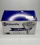 Edisonpar Eco Halogen 38 Flood Medium Base Bulbs. Bulk Qty 6.. Fixed Price $45.00.