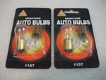 2 Cards With Bulbs Each Ags Automotive Lighting 1157 Rv Camper Motor Home. Fixed Price $10.19.