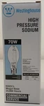 (2) Westinghouse High Pressure Sodium 70 Watt ED23.5 Shape Bulb Mogul (E39) Base. Fixed Price $11.99.