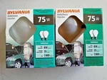 New 6- Sylvania Watt A19 Rough Service Frosted Light Bulbs 120V. Fixed Price $39.99.