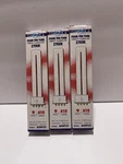 Lot Of Satco S8364 Hygrade Twin Tube Compact Fluorescent 2700K 9 Watt 610 Lum. Fixed Price $14.00.