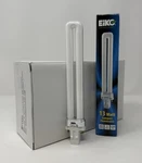 Eiko 13W Cfl Duo Tube Bulb 4100K 825 Lumens DT13/41 2-PIN Pack. Fixed Price $89.90.