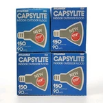 Sylvania Lot Of 4 Indoor Outdoor Flood Lights 90W Par 38 Capsylite New Old Stock. Fixed Price $48.99.