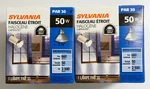 Sylvania 50/PAR30/HAL/SPL/NSP9 Light Bulbs Lot Of 2. Fixed Price $23.74.