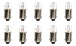 Cec Industries #3894 Bulbs, 12 V, W, BA9S Base, T2-3/4 Shape (box Of 10). Fixed Price $10.77.