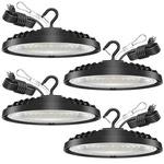 Flakeeper 200W Ufo Led High Bay Light, 28,000LM Shop Lights Black. Fixed Price $132.94.
