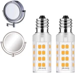 2PACK Led Makeup Mirror Bulb Replacement 20W RP34B Light Fits BE151T. Fixed Price $14.31.