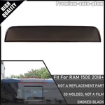 3RD Third Brake Led Tail Light Lamp Cover Trim For Ram 1500 2018+ Smoked Black. Fixed Price $19.49.
