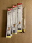 Satco S3224 130V Intermediate 40WATT T6.5 Light Bulb Clear Steampunk Classic. Fixed Price $9.59.