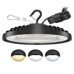 Ufo Led High Bay Light, Adjustable Wattage 200W/150W/100W, 3-COLOR Temperat. Fixed Price $72.46.