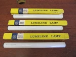 Lot Of 3! General Electric Lumiline Lamp Fg 8100-BY1 40W New Nos. Fixed Price $210.00.
