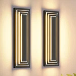 23.6 Long Outdoor Wall LIGHTS,3-TIER Large Exterior Lighting Fixtures,led Fro. Fixed Price $268.99.