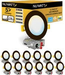 12 Pack 6" Ultra-thin Led Recessed Lights, 5CCT, Dimmable, Etl. Fixed Price $254.99.