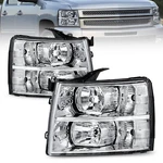 Pair Headlight Assembly For 2007-2013 Chevrolet Chevy Silverado 1500 2500 3500. Fixed Price $70.99.