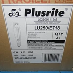 Plusrite 2009 LU250/ET18 (qty 24) Watt Hps E39 Mogul Base Ansi S50 Lamp. Fixed Price $129.99.
