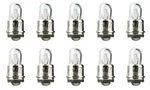 Cec Industries #718 Bulbs, V, 0.75 W, F3-6 Base, T-1 Shape (box Of 10). Fixed Price $11.96.