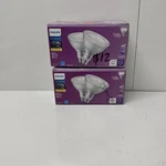 (lot Of 4) Philips Flood Light Bulb 90-WATT 3000K Dimmable Energy Saving Clear. Fixed Price $22.00.