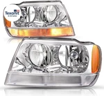 Headlight Assembly Pair JS-HL-JGC99 Compatible With 1999-2004 Jeep Grand Cherok. Fixed Price $108.55.
