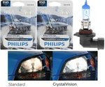 Philips Crystal Vision Platinum H10 9145 45W Two Bulbs Fog Light Replace Stock. Fixed Price $38.00.