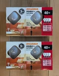 Sylvania Double Life 40W Soft White Light Bulbs 8 Pack A19 New Sealed. Fixed Price $37.95.