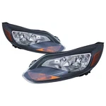 Capa Headlight Set With Housing Fits 12-14 Ford Focus FO2503299 FO2502299 Black. Fixed Price $239.79.