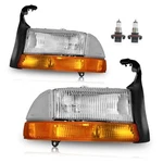 Headlights For 1997-2004 Dodge Dakota, 1998-2003 Durango (bulbs Included). Fixed Price $143.41.