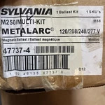 Sylvania Magnetic Ballastmulti- Kit M250/47737-4 Metalarc 120/208/240/277-V. Fixed Price $95.50.