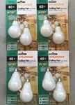 8-SYLVANIA 40W Ceiling Fan Bulbs Candelabra Base A15 120V Fully Dimmable. Fixed Price $25.00.