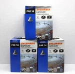 Sylvania Capsylite Halogen Par 38 Lamp Bulbs 120 Volts, Lot Of 3. New. Fixed Price $34.00.